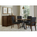 Crafted Cherry Dining by Ben & Erin Napier UPH SIDE CHAIR BLACK FABRIC - Image 9