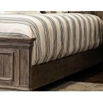 Highland Park Rail For King Or Queen Bed, Waxed Driftwood