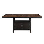 Bermuda 60-80″ Storage Counter Table With 20″ Leaf - Image 12