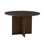 Crafted Cherry Dining By Ben & Erin Napier 60 Inch Round Table W/ Wood Base - 150-060-160
