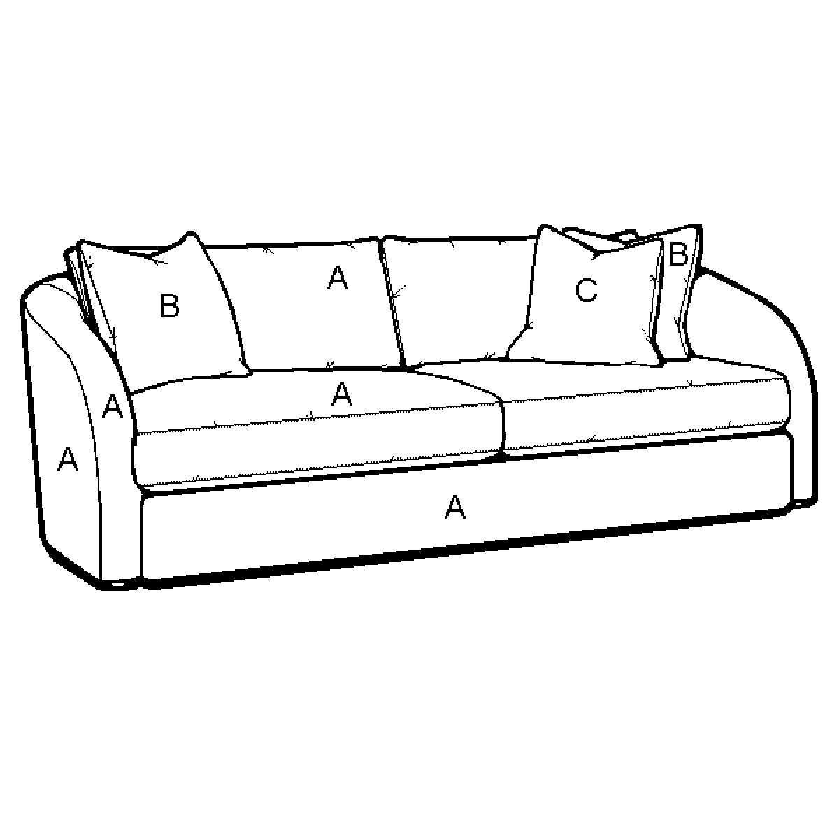 1928853e61bd7526e22f6af7b561487a 2239-45 Chair and a Half - Image 1