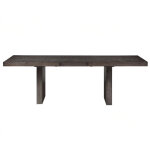 Evan 6-piece 78-96-inch Table Set With Green Velvet Chairs - Image 8