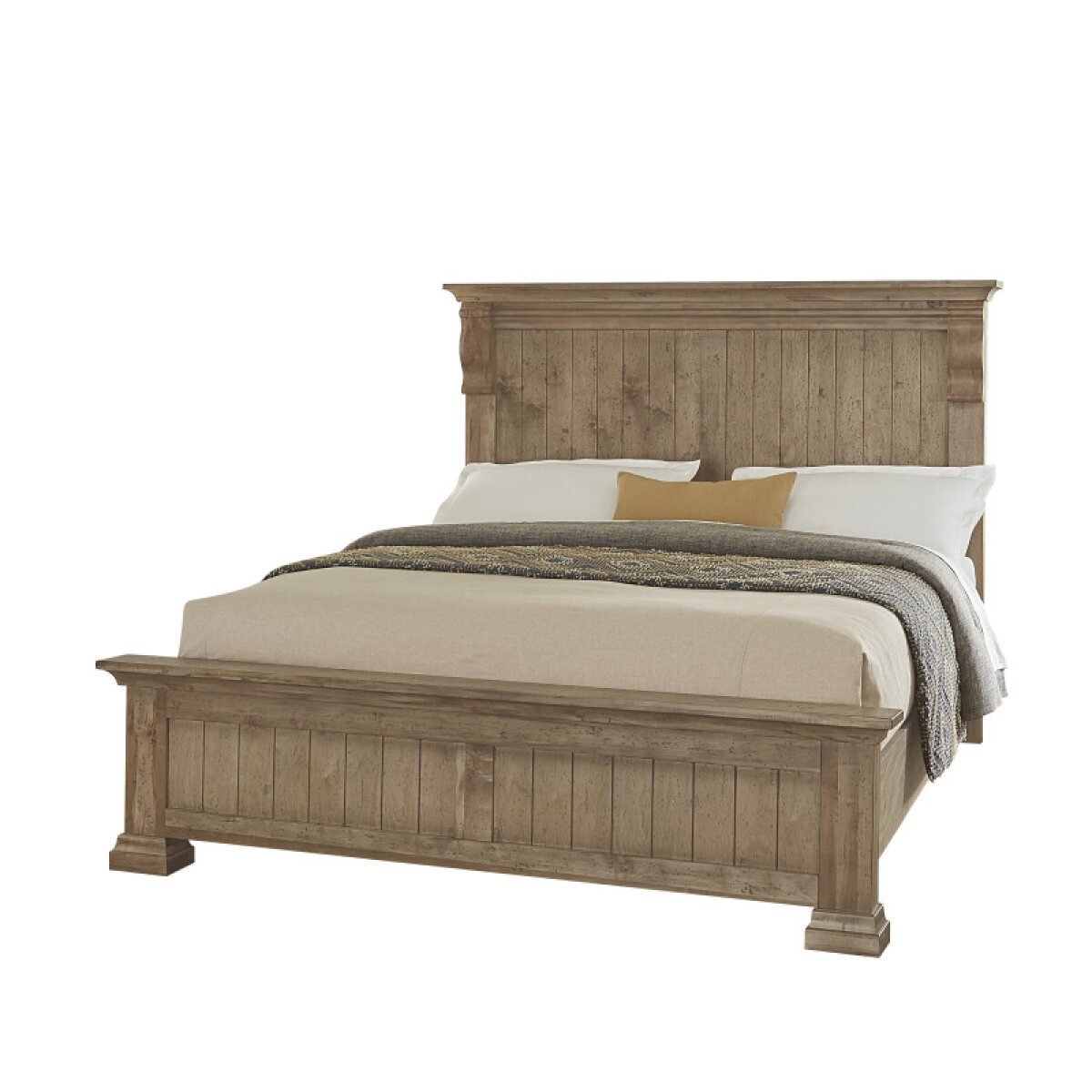 1a20f7adc39b39e80c2a82bbb642caf9 Carlisle Cal King Corbel Bed - Image 1