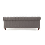 Swanson Queen Gray Upholstered Footboard
