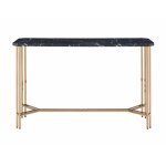 Daxton Faux-marble Top Sofa Table - Image 5