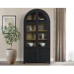 Magnolia Curio, Black With Weathered Sand Interior