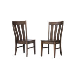 Dovetail Dining VERTICAL SLAT CHAIR
