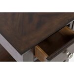 Espresso Chairside Table - Image 6