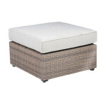 Tamyra Resin Wicker Side Table & Ottoman - Image 17