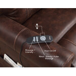 Ottawa Power Lift Chair With Heat And Massage, Walnut - Image 11