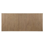 Aubrey Waxed Driftwood 7-piece 78-96″ Dining Set - Image 8