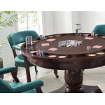 Tournament, Game Table And Chairs, 6-piece, Brown(table & 4 Side Chairs) - Image 3