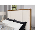 Crafted Cherry Bedroom by Ben & Erin Napier Erin's Upholstered Bed - Image 5