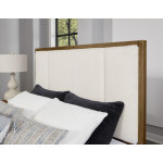 Crafted Cherry By Ben & Erin Napier King Upholstered Bed-white Fab - Image 6