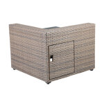 Tamyra Resin Wicker Side Table & Ottoman - Image 20