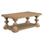 Dory Coffee Table With Casters, Sand - Image 6