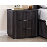 Henry Reeded Bedroom, Espresso Finish - Image 3