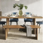 Burke Solid Wood Slab Bench - Image 3
