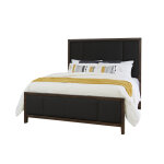 Crafted Cherry By Ben & Erin Napier King Upholstered Bed-black Fab