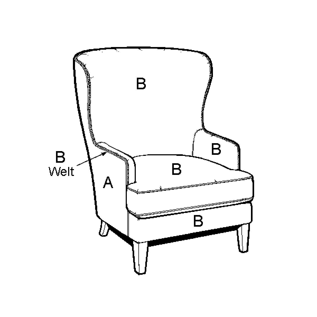 24e705009952d260535b3cea695fe760 2492 CLG Chair - Image 1