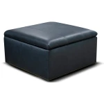 76581L/N Hendrix Leather Storage Ottoman