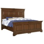 Heritage King Mansion Bed With Decorative Rails