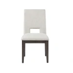 Evan 5-piece 78-96-inch Dining Set With 4 Eggshell Linen-look Side Chairs - Image 7