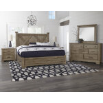 Cool Rustic Cal King X Bed With X Footboard - Image 3