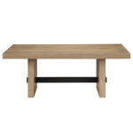 Aubrey, 48″ Cocktail Table, Driftwood Finish - Image 3