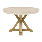 Rylie Trestle Table Base, Caramel Finish