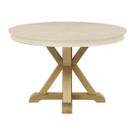 Rylie Trestle Table Base, Caramel Finish