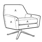 2097-59 Swivel Chair - Swivel Chair Program