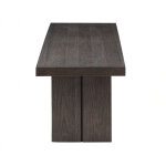 Evan 68″ Wooden Bench - Image 3