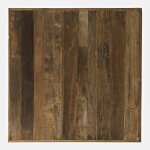 Reclamation Salvaged Wood Counter Table - Image 10