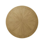 Rylie 48-inch Round Table Top, Caramel Finish - Image 8