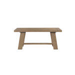 Orinda Rustic Modern Double Pedestal Base - Image 8