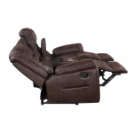 Stetson Manual Reclining Console Loveseat - Image 10