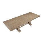 Napa 108-inch Dining Table With 2/18-inch Leaves, Sand - Image 7
