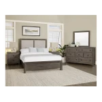 Custom Express Queen Upholstered Bed - 123-551-155-054-922 - Image 2