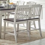 Orchard Park Slatback Counter Bench - Image 3