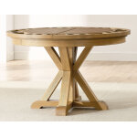 Rylie Trestle Table Base, Caramel Finish - Image 5