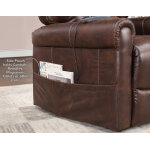 Ottawa Power Lift Chair With Heat And Massage, Walnut - Image 14