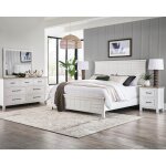 Cora King Louver Bed - Image 7