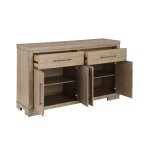 Napa 5-piece 72-108-inch Dining Set, Sand(table & 4 Side Chairs) - Image 19