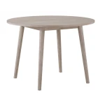 Willow 42″ Round Dining Table, Tan - Image 6