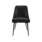 Colfax, Black Leatherette Side Chair