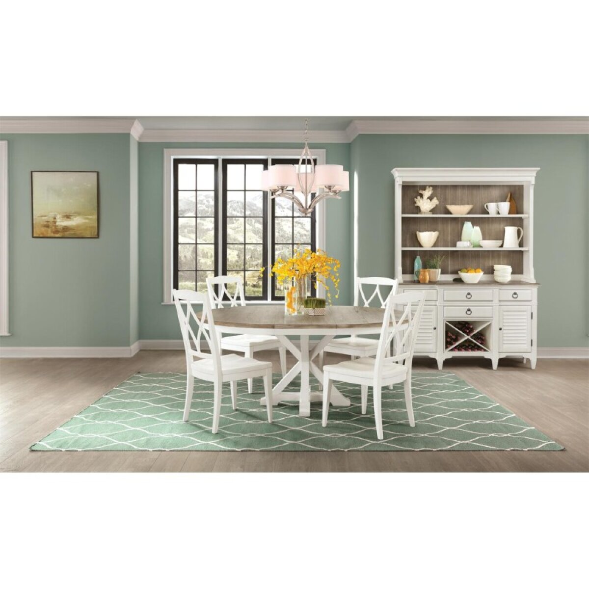 30913b89929ef29617179a8384f3fe72 Myra Round Dining Table - Image 1