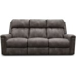 Double Reclining Sofa With Nails
