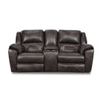 Pandora Double Reclining Power Headrest Loveseat with Console - Image 7