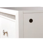 Cassie Illuminating Glam 58″ Dresser, Shimmering Pearl Finish - Image 9